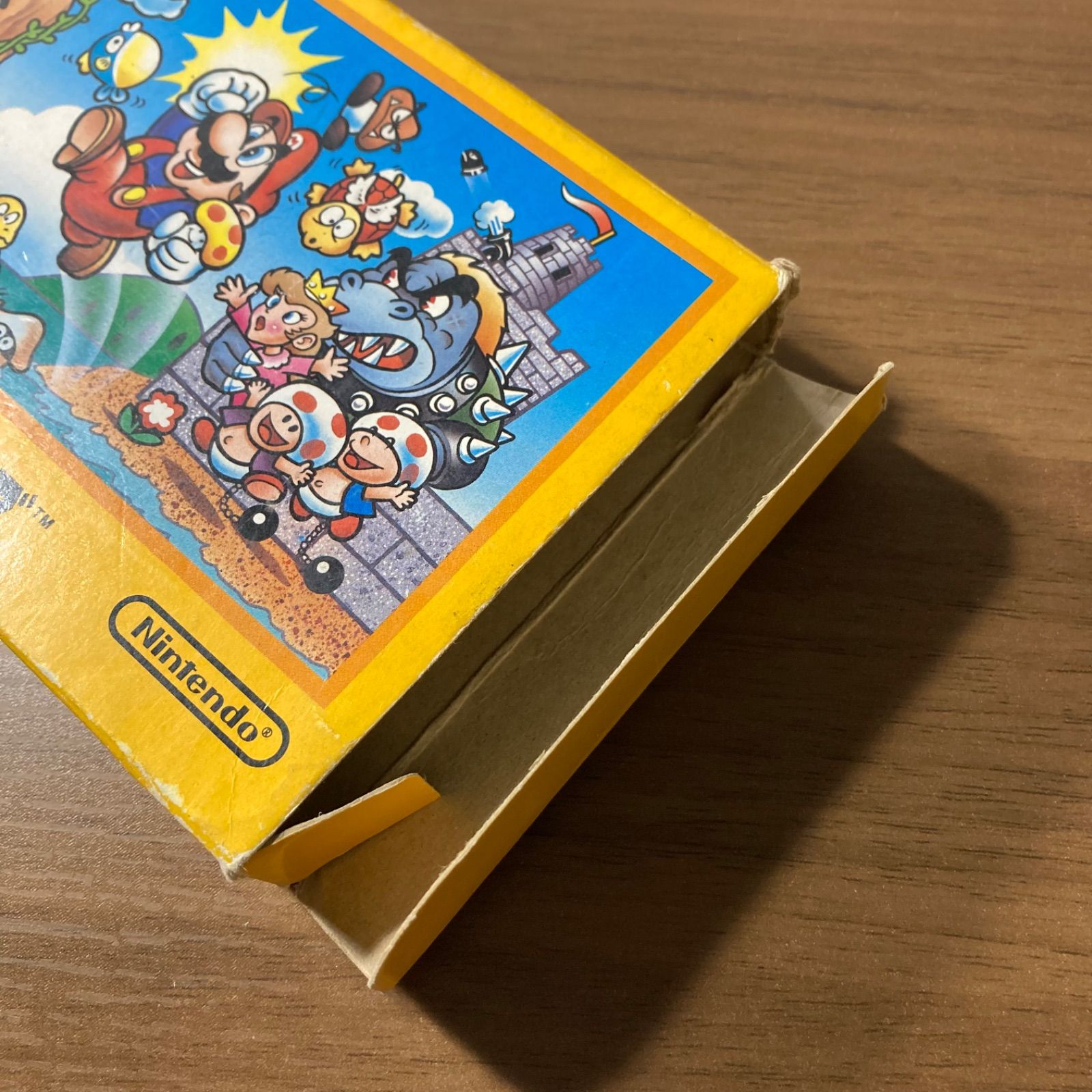 箱・説付き】 スーパーマリオブラザーズ ファミコン ソフト 箱付き