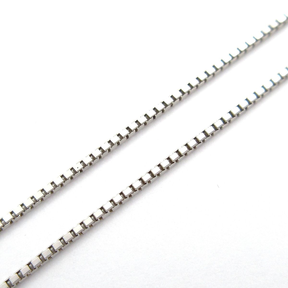 Unbranded(ノーブランド) ネックレス K18WG×ダイヤモンド 総重量:4.0g/1.00刻印