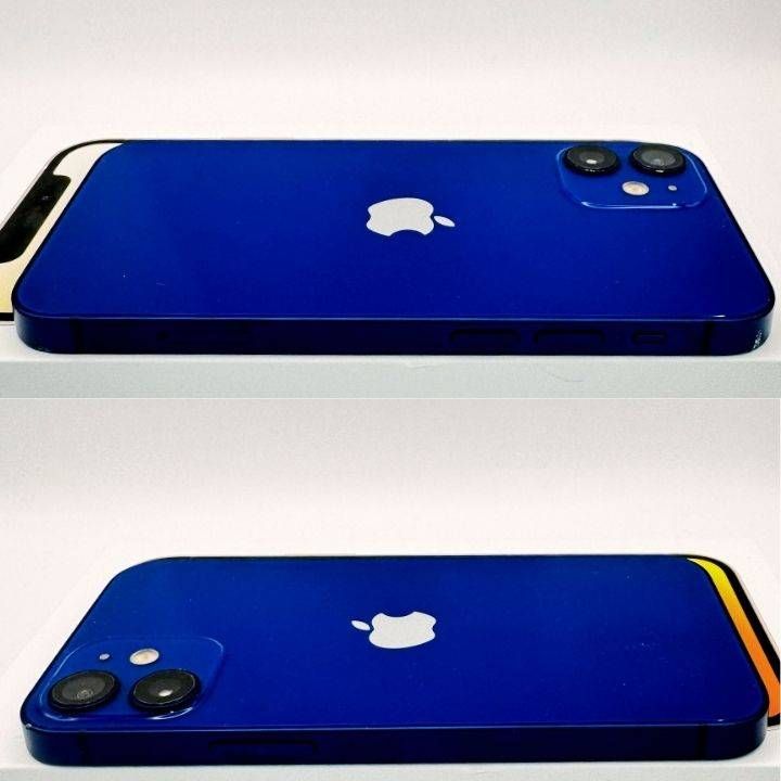 iPhone12mini 128GB ブルー SIMフリー 動作確認済 新品バッテリー100% 68-20