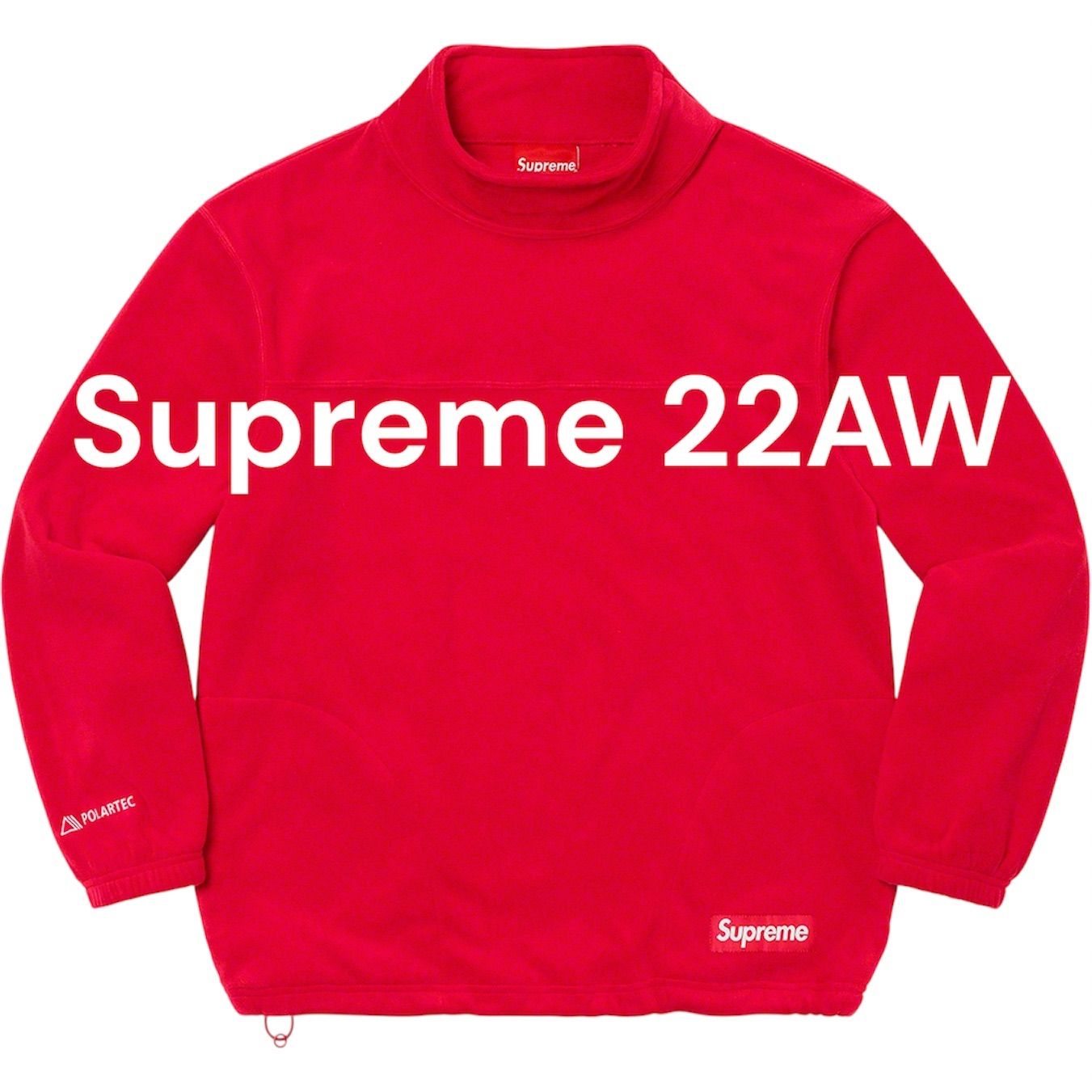 中古・古着通販】SUPREME フリース モックネック POLARTEC supremeの (シュプリーム) Zip Half Facemask Polartec トップス