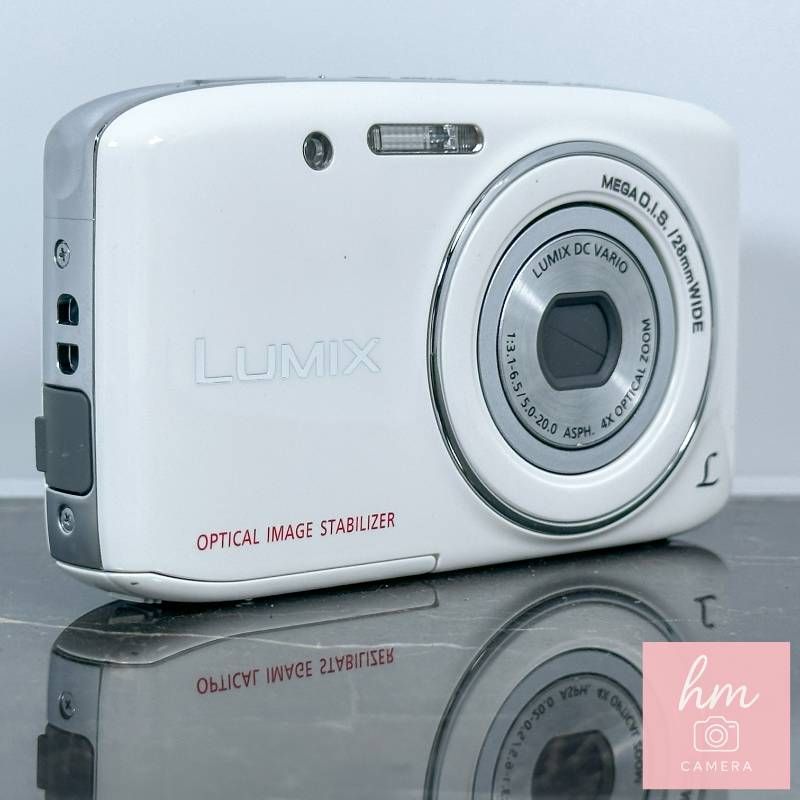 Panasonic LUMIX DMC-S2 ホワイト 1410万画素 光学4倍ズーム 広角28mm おまかせiA スリム軽量 コンパクトデジタルカメラ パナソニック ルミックス