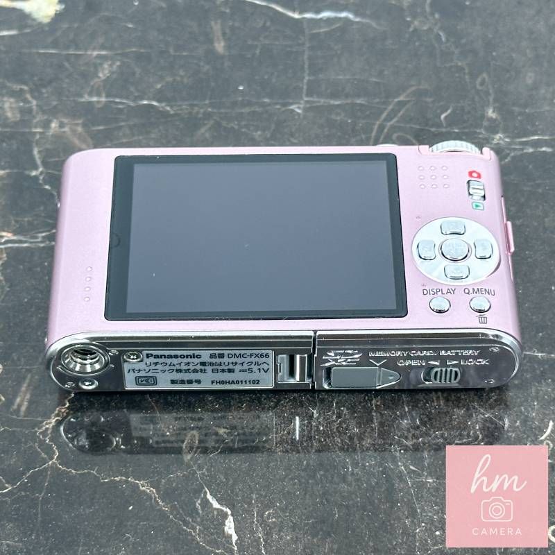 Panasonic LUMIX DMC-FX66 ピンク 1410万画素 光学5倍ズーム 広角25mm ライカレンズ おまかせiA コンパクトデジタルカメラ パナソニック ルミックス