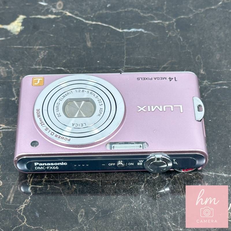 Panasonic LUMIX DMC-FX66 ピンク 1410万画素 光学5倍ズーム 広角25mm ライカレンズ おまかせiA コンパクトデジタルカメラ パナソニック ルミックス