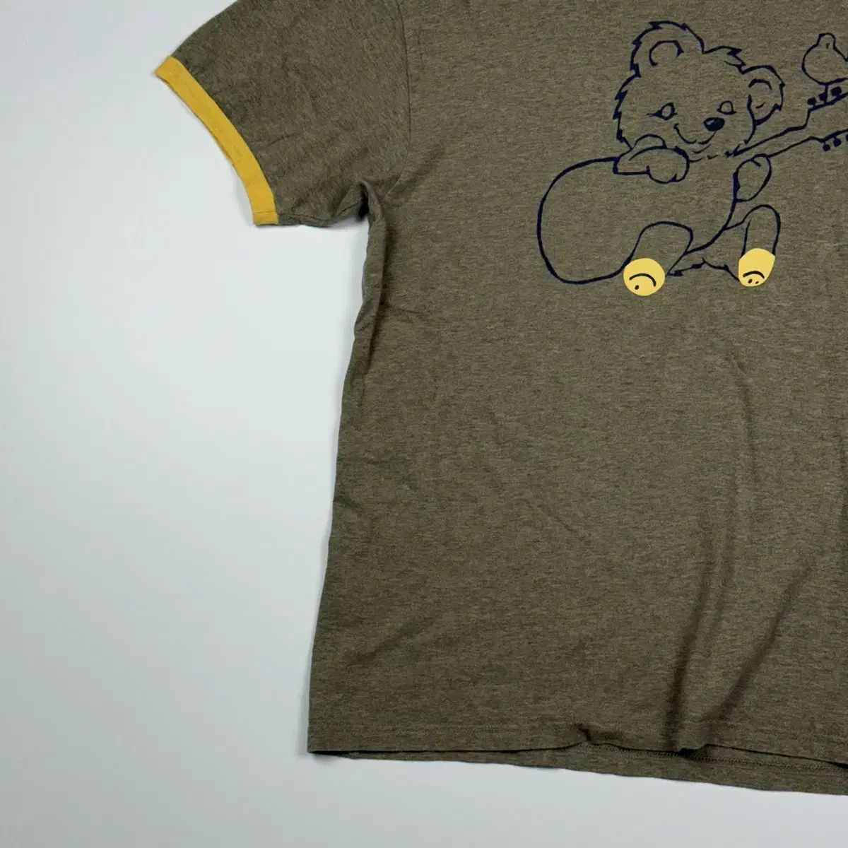 (100) キャピタル リトルベア リンガーTシャツ (100) キャピタル リトルベア リンガーTシャツ
