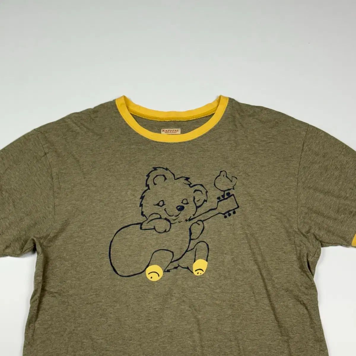 (100) キャピタル リトルベア リンガーTシャツ (100) キャピタル リトルベア リンガーTシャツ