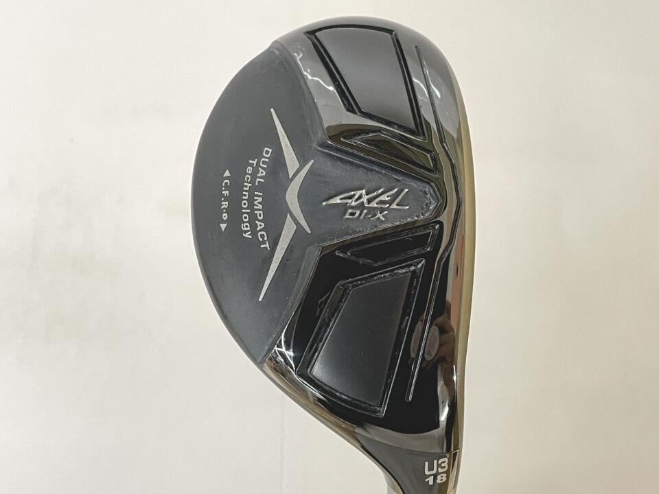 ツルヤ AXEL DI-X 18度 AXEL DI-X Speeder (STANDARD) Rフレックス ユーティリティ 中古 ゴルフドゥ!岡山青江店【最短即日発送】