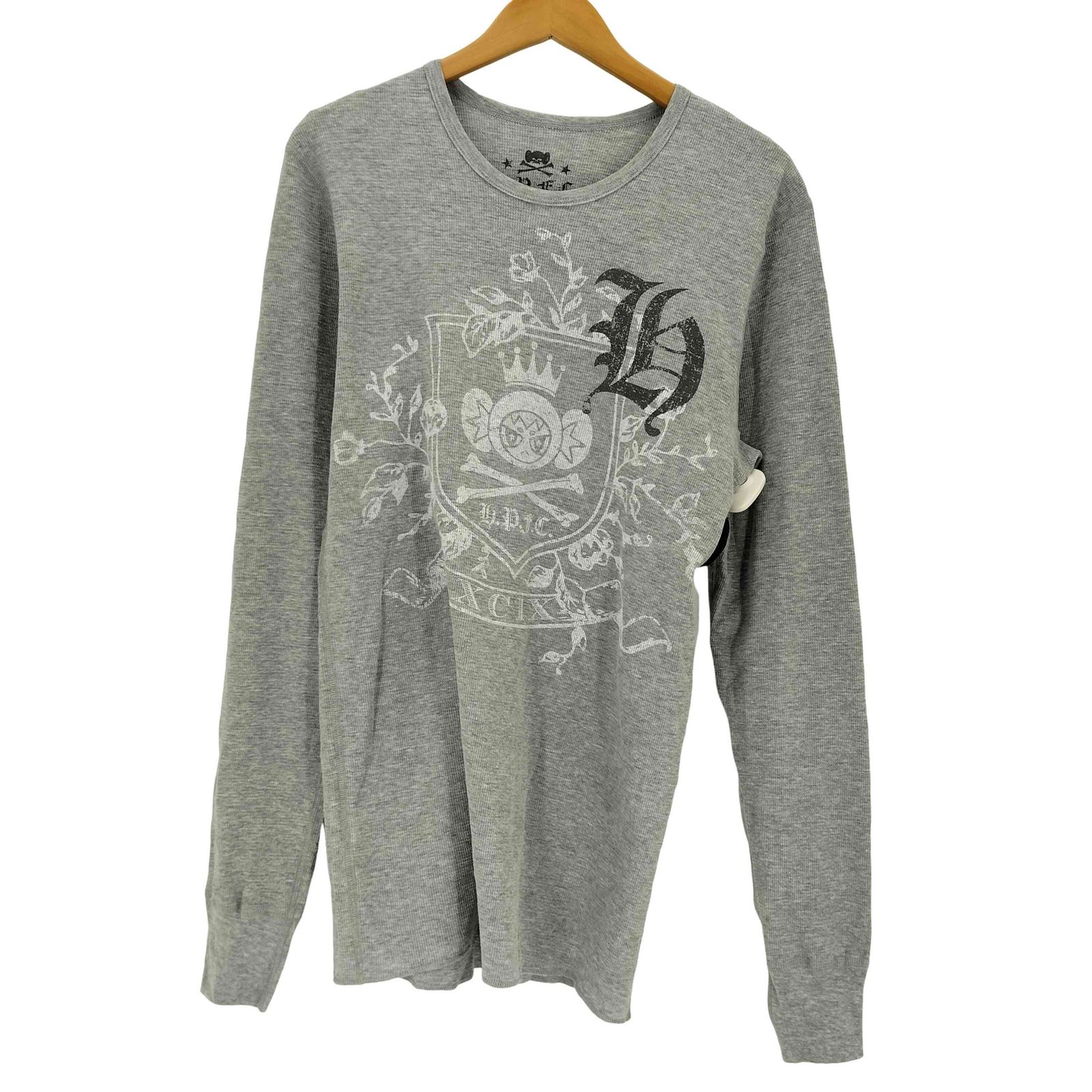 ユーズドフルギ USED古着 {{HAPPY 99}} REM RUGBY THERMAL Y2K street メンズ import：M