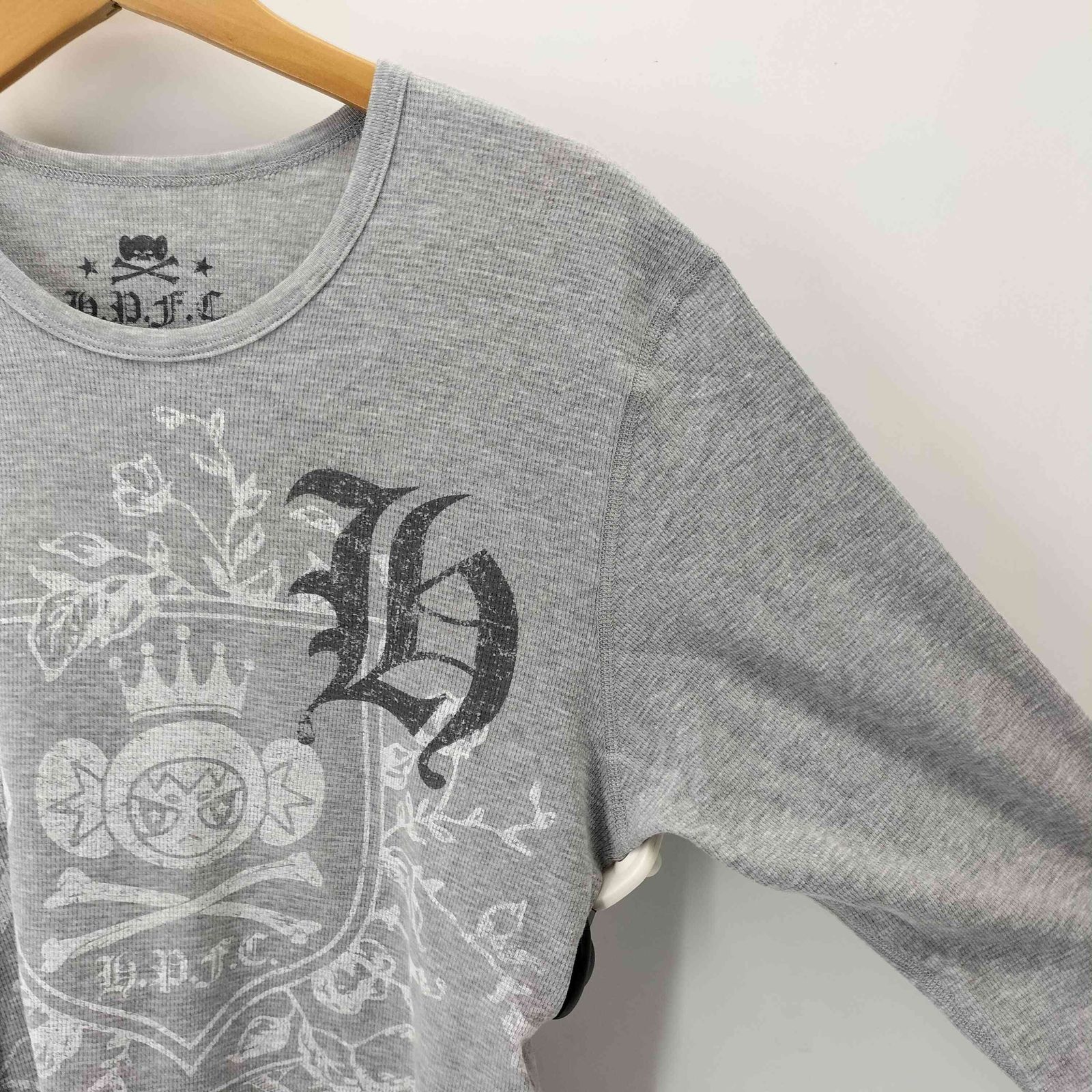 ユーズドフルギ USED古着 {{HAPPY 99}} REM RUGBY THERMAL Y2K street メンズ import:M ユーズドフルギ USED古着 {{HAPPY 99}} REM RUGBY THERMAL Y2K street メンズ import:M