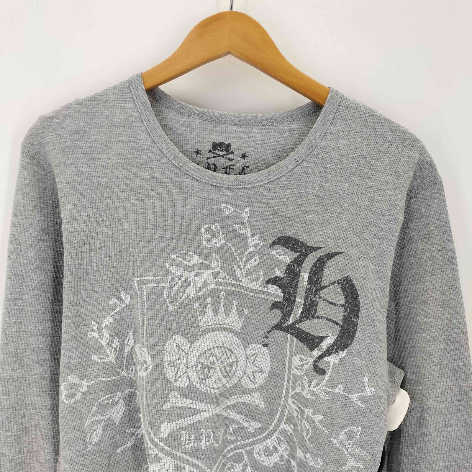 ユーズドフルギ USED古着 {{HAPPY 99}} REM RUGBY THERMAL Y2K street メンズ import:M ユーズドフルギ USED古着 {{HAPPY 99}} REM RUGBY THERMAL Y2K street メンズ import:M