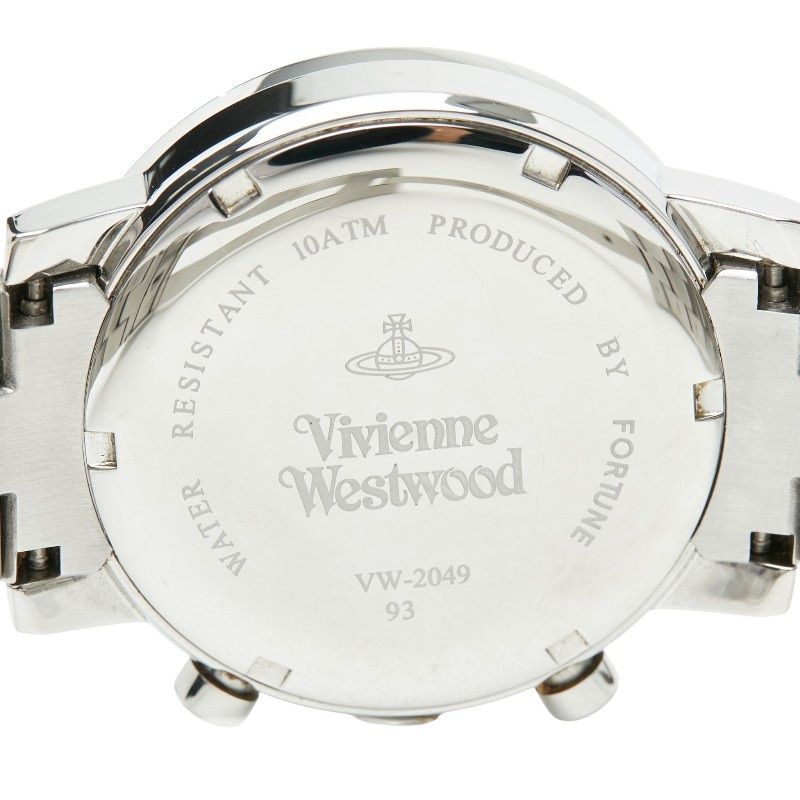 ヴィヴィアンウエストウッド クロノグラフ 腕時計 VW-2049 シルバー ステンレススチール メンズ Vivienne Westwood【1-0271745】