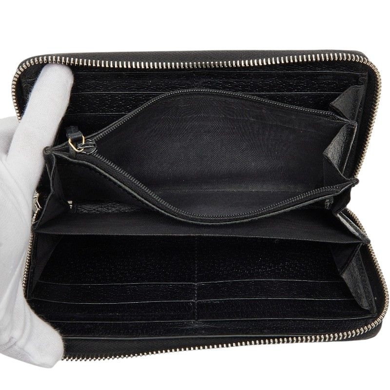 グッチ GGサイケデリック ラウンドファスナー 長財布 601079 マルチカラー PVC レザー レディース GUCCI【1-0272076】