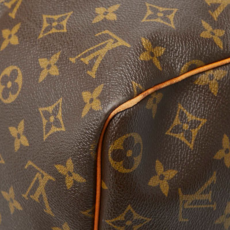 ルイ ヴィトン モノグラム キーポル45 ボストンバッグ トラベルバッグ M41428 ブラウン PVC レザー レディース LOUIS VUITTON【1-0273412】