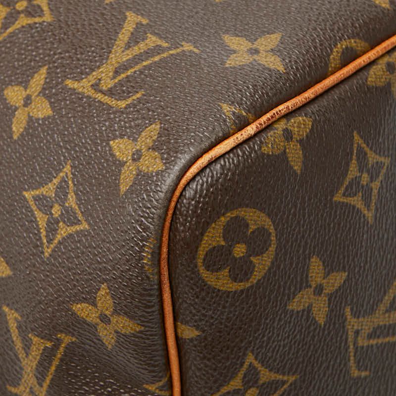 ルイ ヴィトン モノグラム キーポル45 ボストンバッグ トラベルバッグ M41428 ブラウン PVC レザー レディース LOUIS VUITTON【1-0273412】