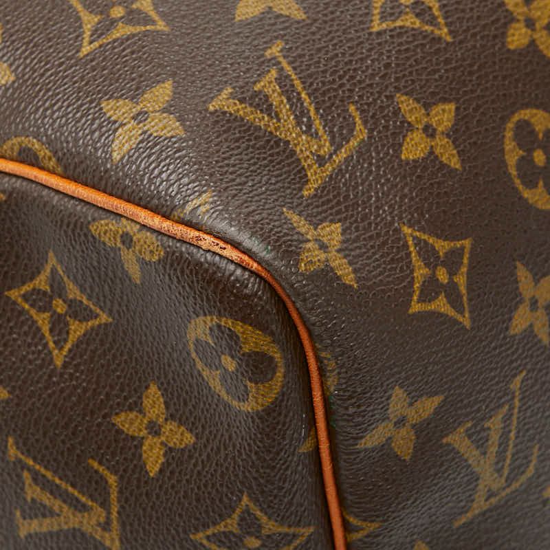 ルイ ヴィトン モノグラム キーポル45 ボストンバッグ トラベルバッグ M41428 ブラウン PVC レザー レディース LOUIS VUITTON【1-0273412】