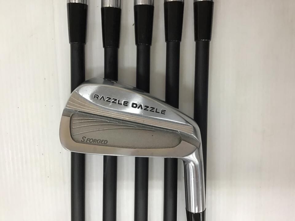 ラズル･ダズル　CSI-S FORGED　TRAVIL IRON 105　Sフレックス　アイアンセット　中古【最短即日発送】