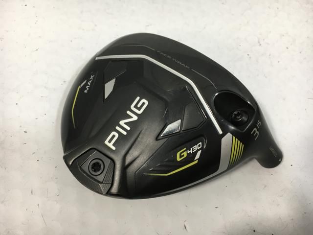 返品OK 【中古ゴルフクラブ】ピン G430 MAX フェアウェイ - 3W