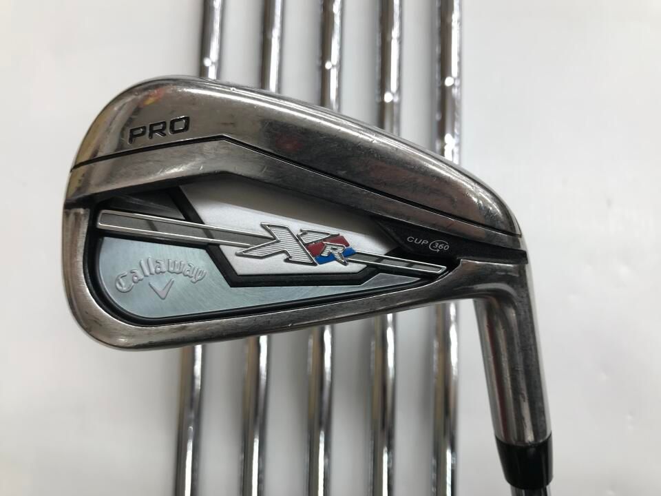 キャロウェイ XR PRO NSプロ950GH Sフレックス アイアンセット 中古