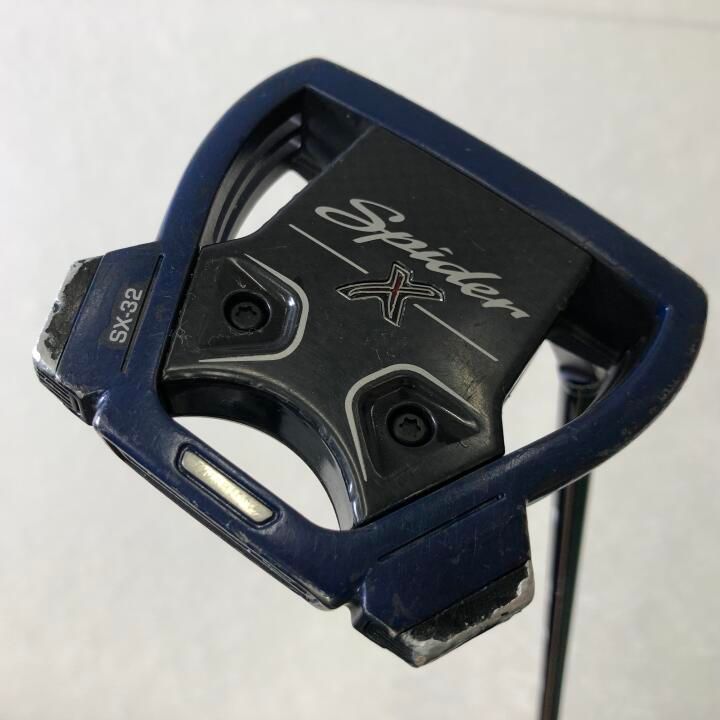 テーラーメイド　Spider X BLUE SMALL SLANT　パター　中古【最短即日発送】