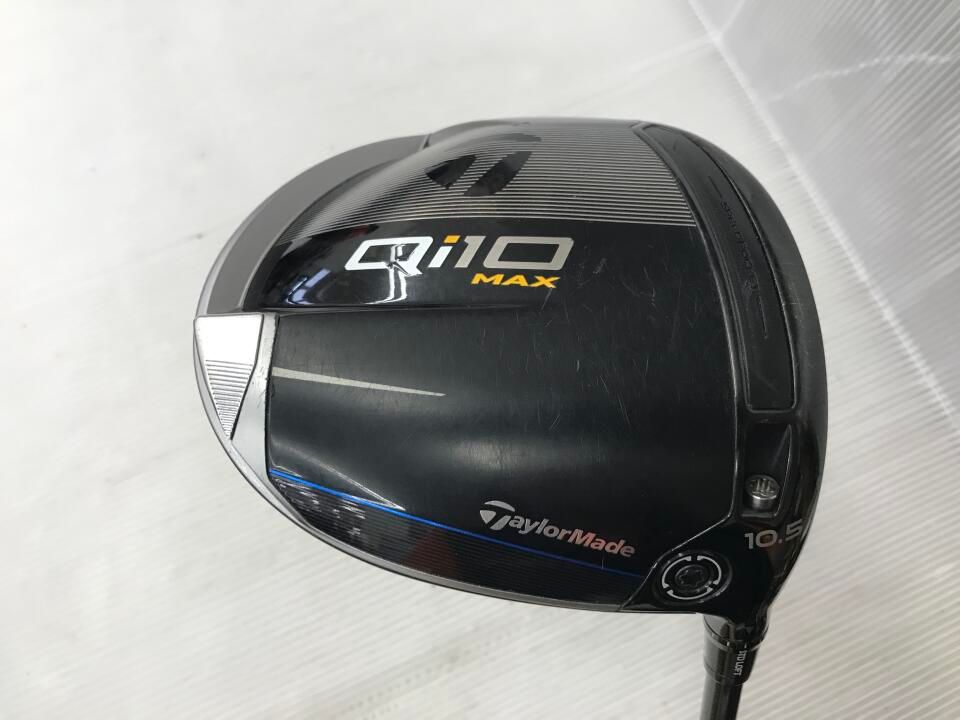 テーラーメイド　Qi10 MAX　10.5度　THE ATTAS V2 6　Sフレックス　ドライバー　中古　ゴルフドゥ！大宮丸ヶ崎店【最短即日発送】