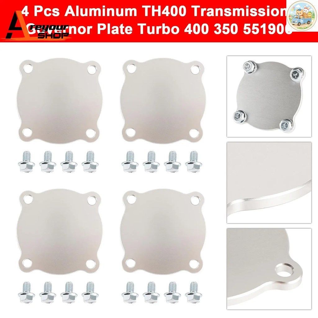 TH400トランスミッション用ガバナープレート 4個セット ターボ400 350 551906