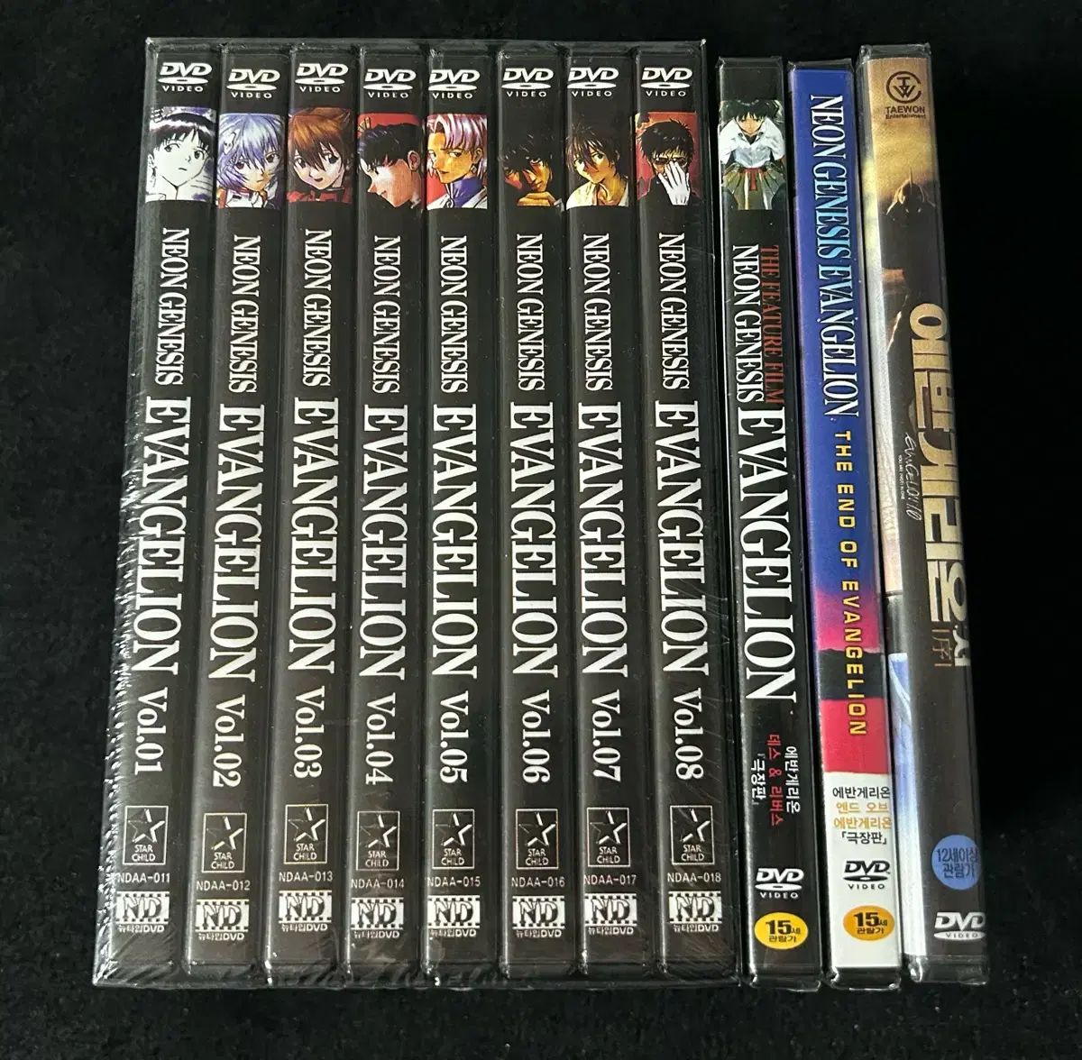 新世紀エヴァンゲリオン DVD フルセット eoe デスリバース 서 まとめ