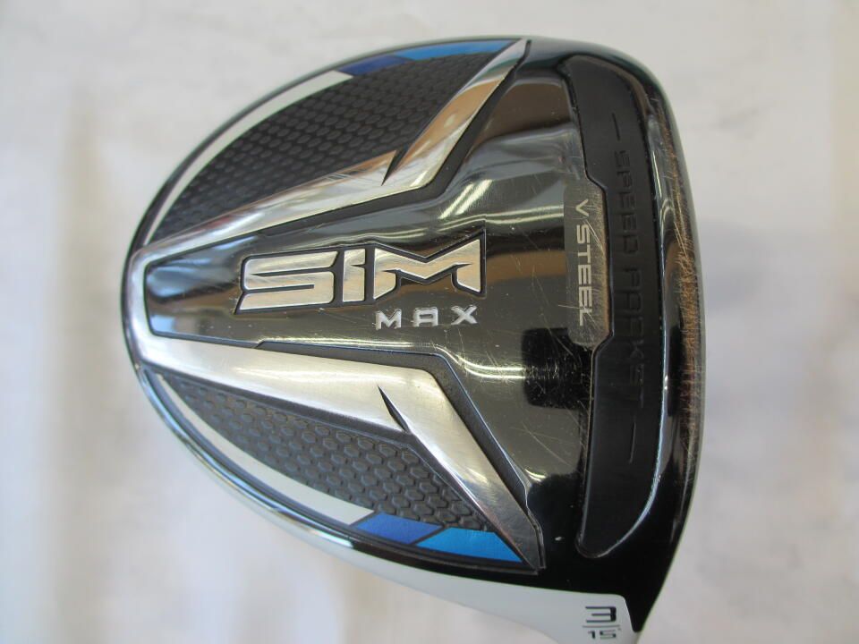テーラーメイド　SIM MAX　15度　TENSEI BLUE TM50　SRフレックス　フェアウェイウッド　中古　ゴルフドゥ！ココアドバンス長崎城栄店【最短即日発送】