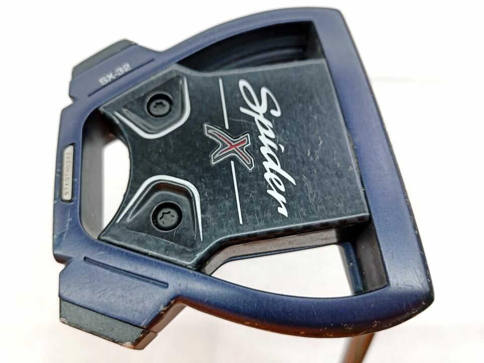 テーラーメイド　Spider X BLUE/WHITE SMALL SLANT　パター　中古　ゴルフドゥ！福山王子店【最短即日発送】