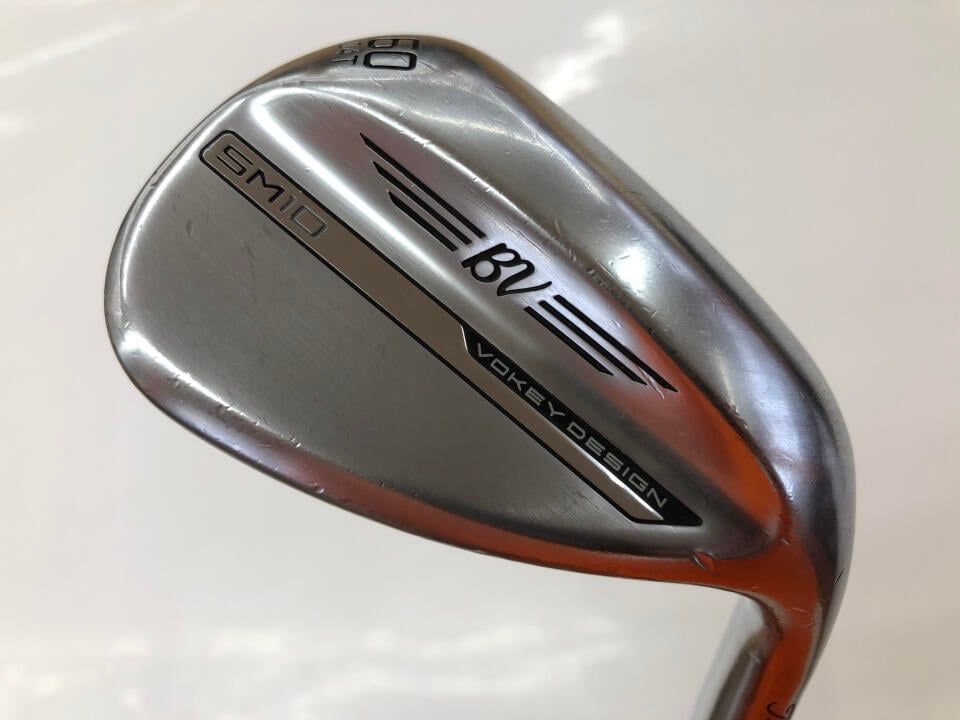 タイトリスト　VOKEY SM10 ツアークローム　60度　ダイナミックゴールド　WEDGEフレックス　ウェッジ　中古　ゴルフドゥ！吹上店【最短即日発送】