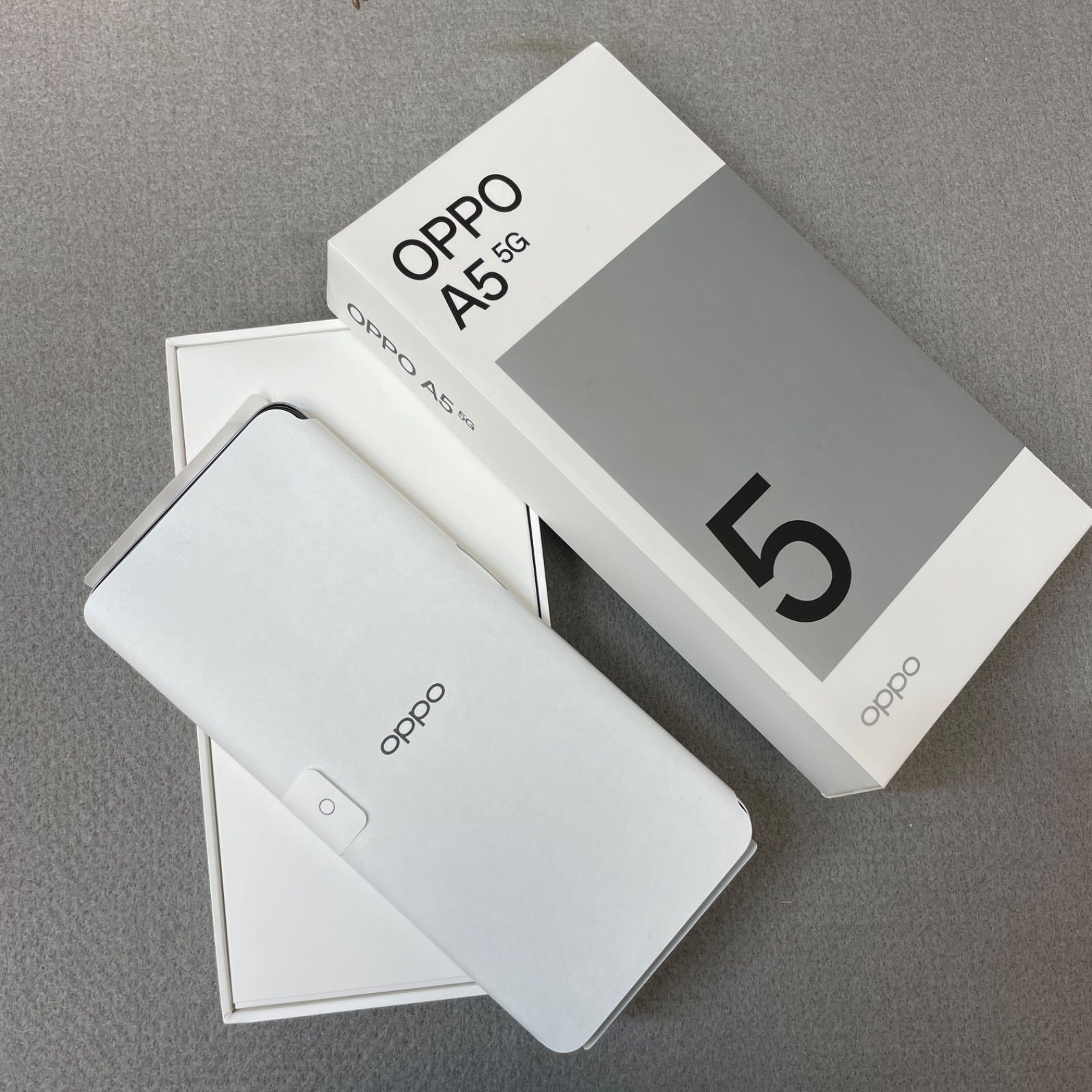 OPPO A5 5G 128GB ホワイト 新品SIMフリー - メルカリ