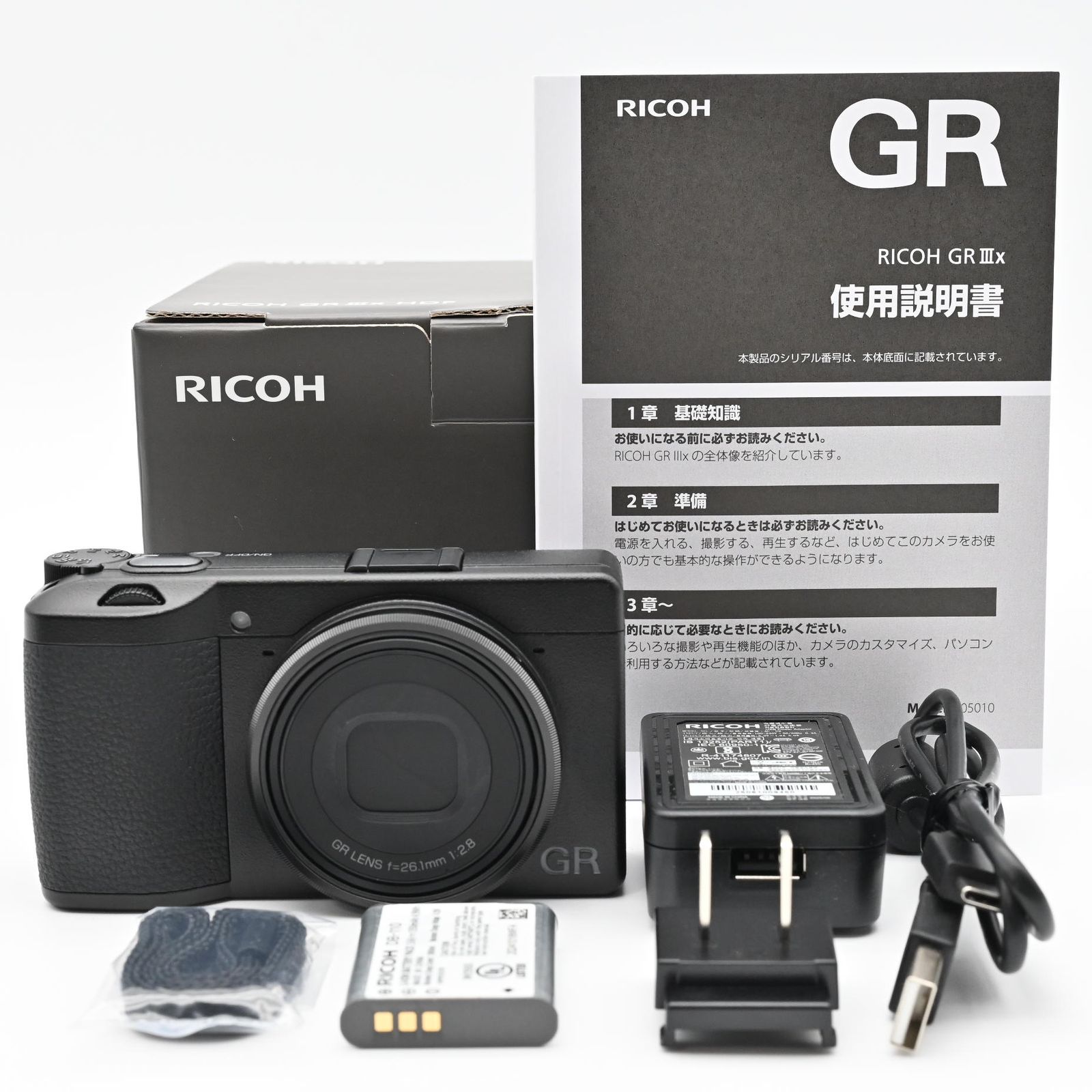 RICOH GR IIIx HDF ショット数 364回 美品