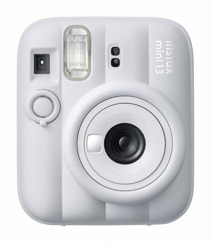 ☆新品☆富士フイルム(FUJIFILM) チェキ インスタントカメラ instax mini 13 クレイホワイト INS MINI 13 WHITE