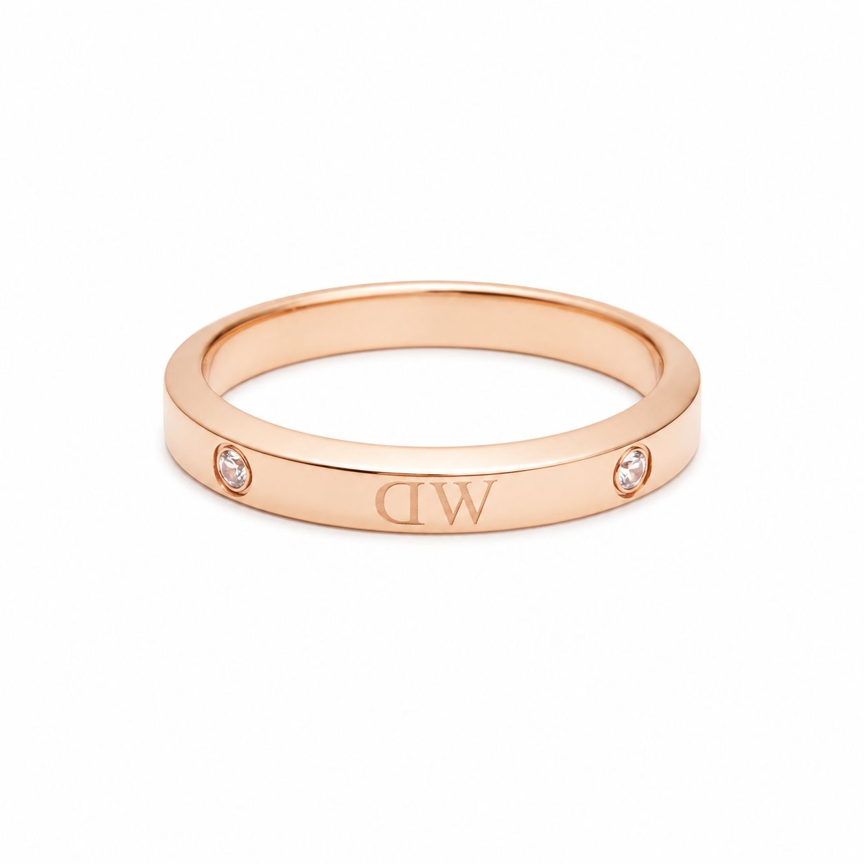 [Gift Compatible] Daniel Wellington DANIEL WELLINGTON Ring Classic Lumine Ring Rose Gold Ring Rose Gold Ring Rose Gold Accessory Jewelry Popular Brand Stylish Birthday Anniversary Gift Free Shipping
