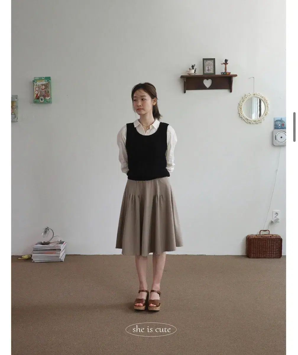 彼女はキュート Misty skirt
