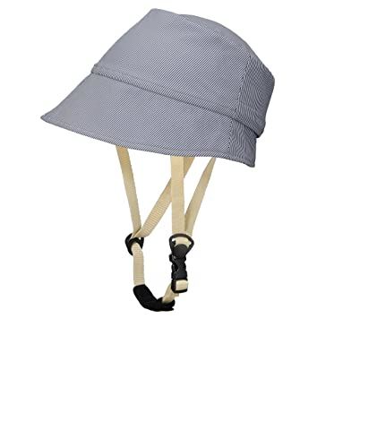 バーチ 着せ替え用帽子付き自転車ヘルメット ストライプブルー M(56~59cm) C624FHDLma 543dcfb9