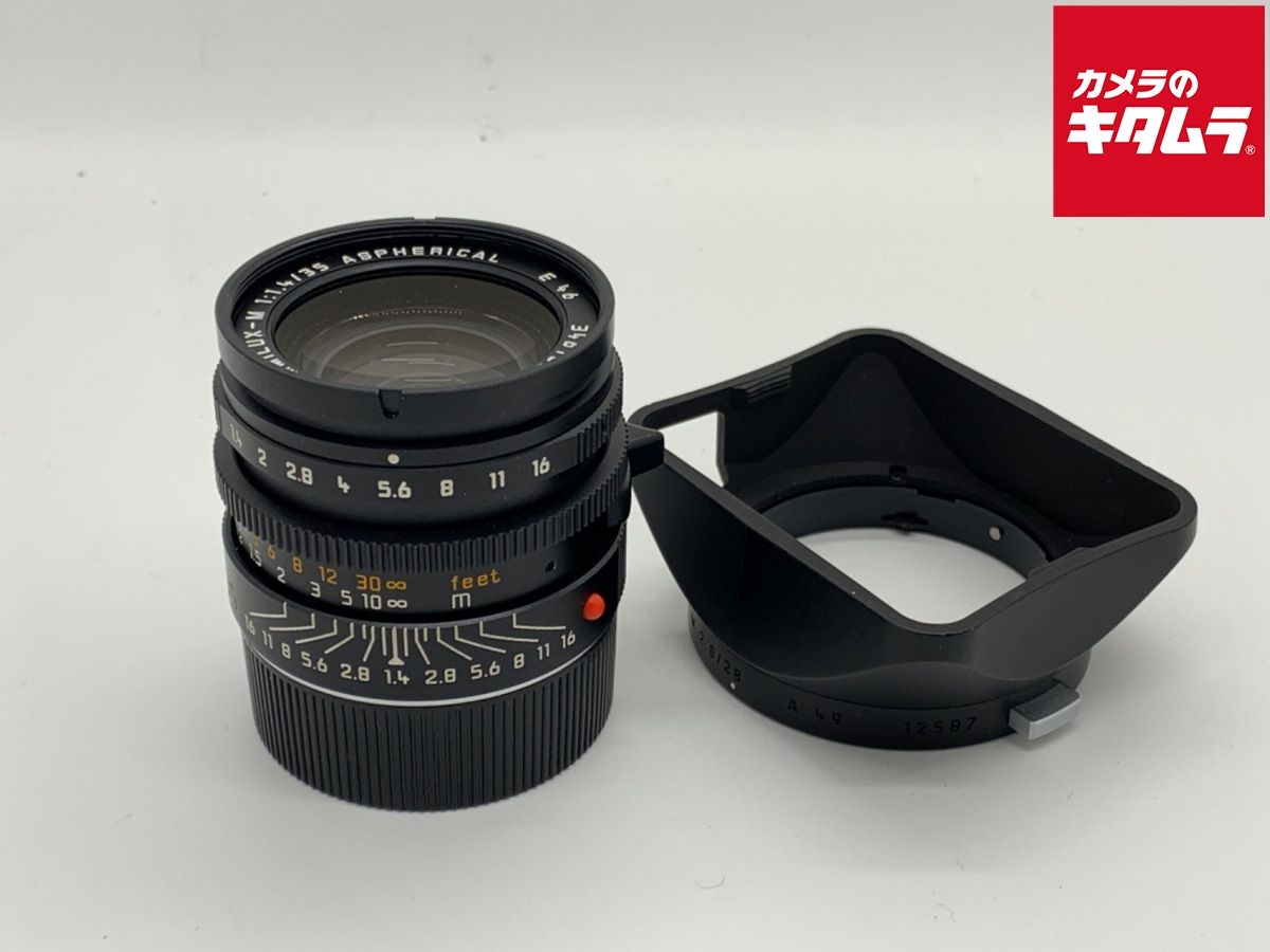 【中古】 【並品】 ライカ ズミルックスM 35mm F1.4 ASPHERICAL(2枚非球面)