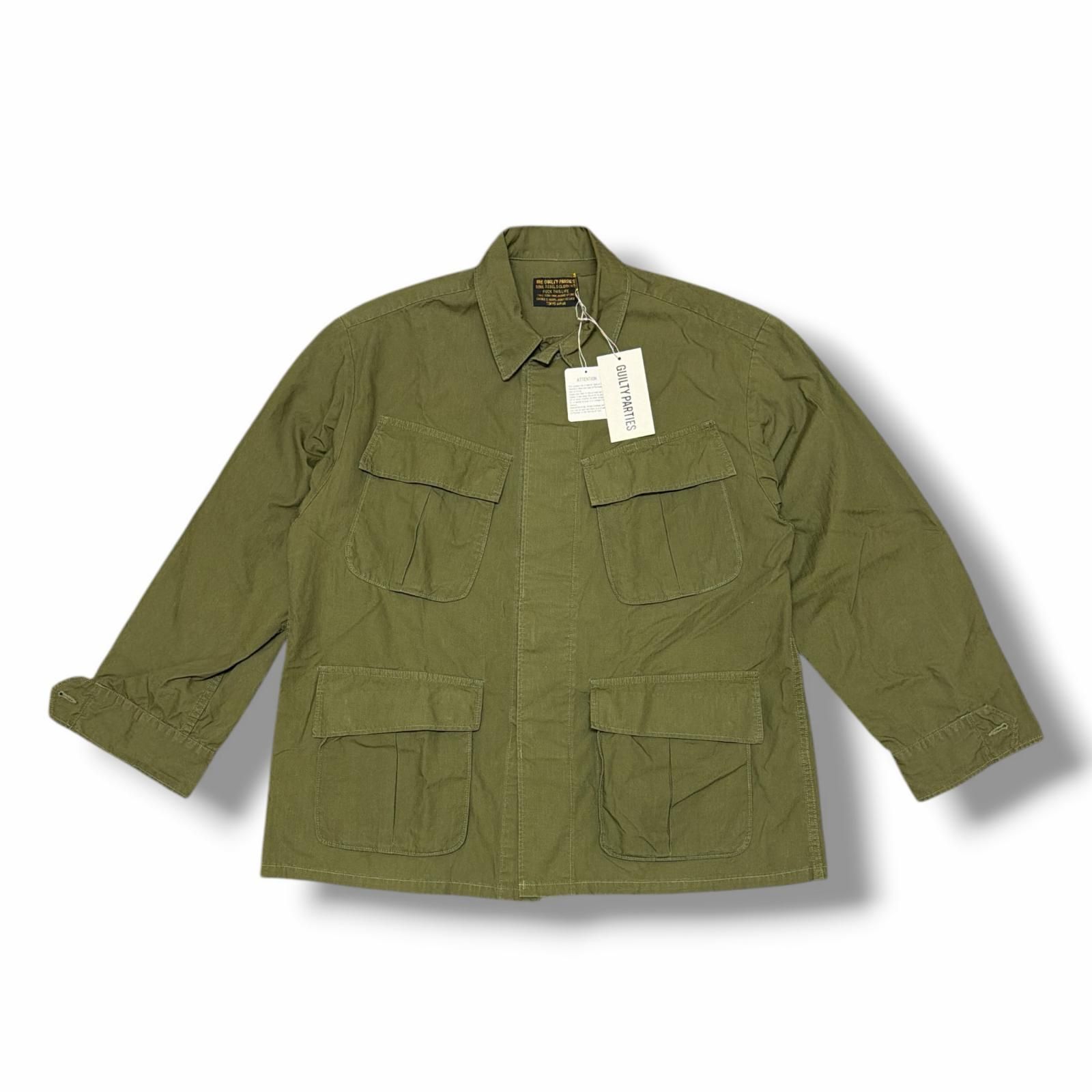 参考上代40700円 WACKO MARIA 26SS FATIGUE JACKET ファティーグ