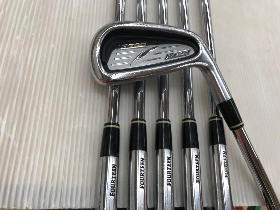 フォーティーン　【訳あり】IF-700 FORGED　ﾀﾞｲﾅﾐｯｸｺﾞｰﾙﾄﾞ120　S200フレックス　アイアンセット　中古　ゴルフドゥ！成田美郷台店【最短即日発送】