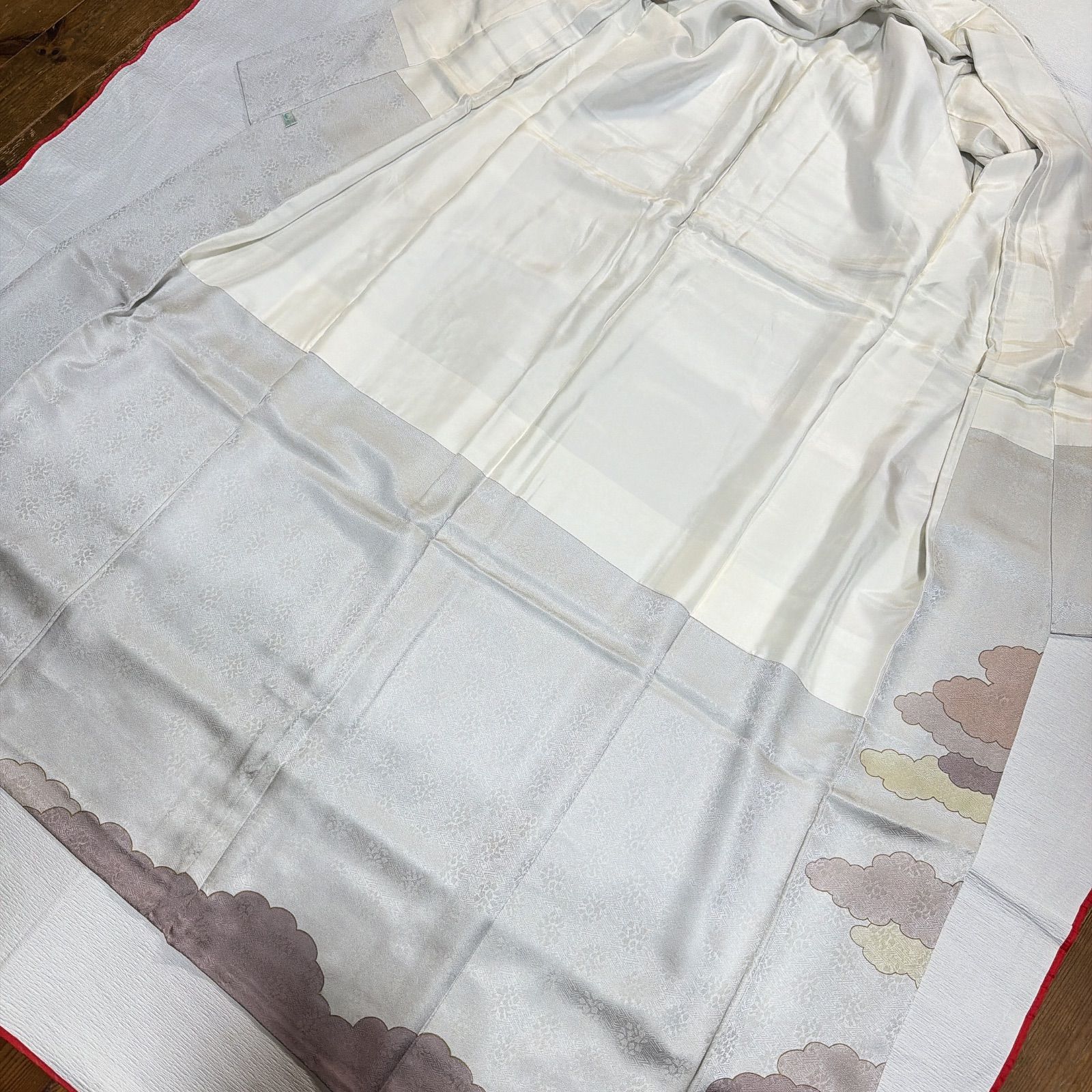 藤井寛 訪問着 正絹 金駒刺繍 セット - メルカリ