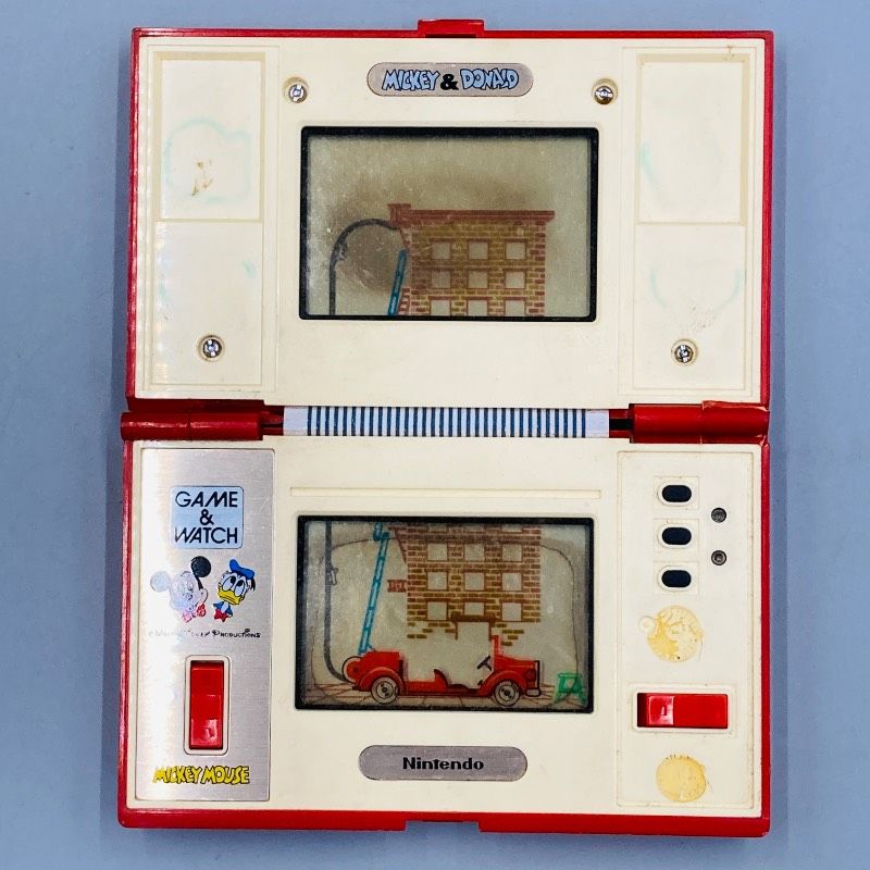 通電確認のみ】【破損欠損あり】任天堂 ゲーム&ウォッチ ミッキー