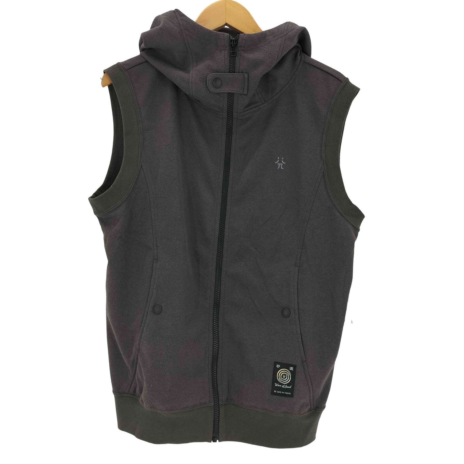 ユーズドフルギ USED古着 {{wave of sand}} ZEE SLEEVELESS PARKA domestic メンズ L