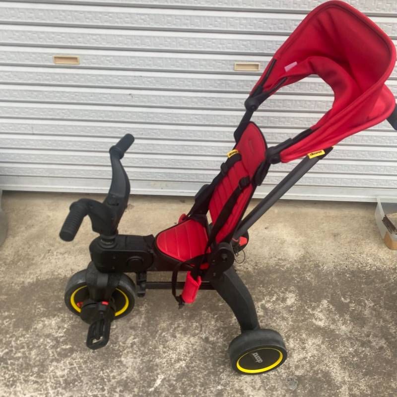 doona LIKI trike 折りたたみ三輪車 レッド - メルカリ