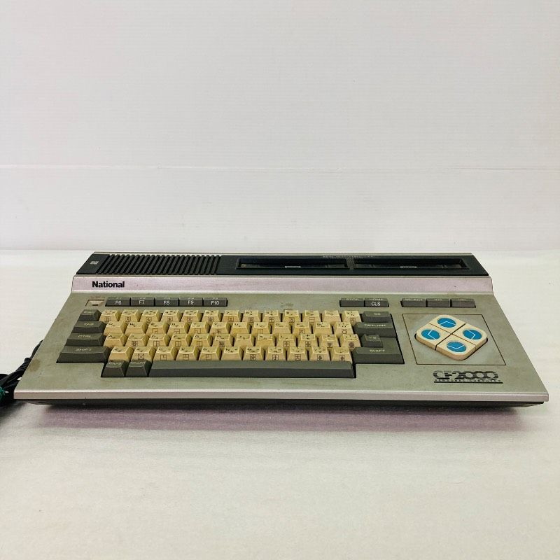 ○□National MSX パーソナルコンピュータ CF-3000 シルバー 道東 帯広