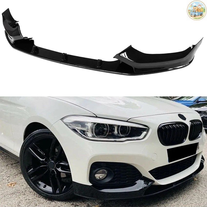2015年から2019年式 BMW F20 F21 118I 120D 120I M135I M140I LCI Mスポーツ フロントバンパーリップスポイラーディフ??ューザースプリッタ