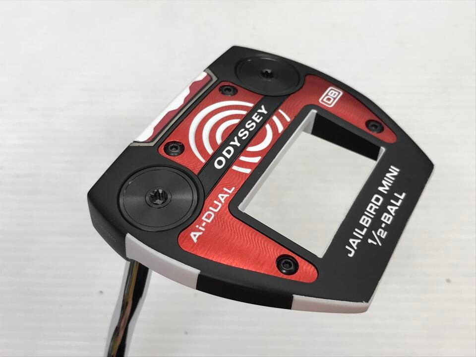 オデッセイ　Ai-DUAL 1/2-BALL JAILBIRD MINI DB　パター　中古　ゴルフドゥ！深谷店【最短即日発送】