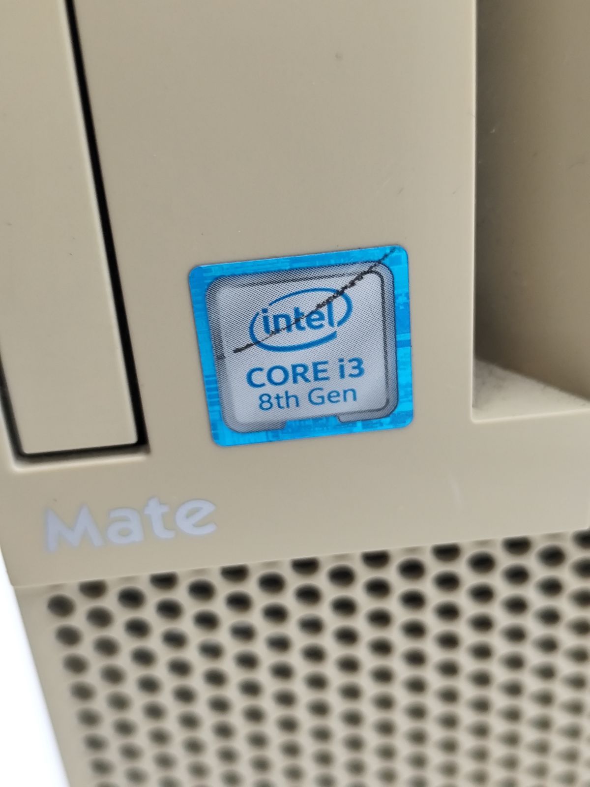 NEC MATE MKL36L-3 i3-8100 ジャンク - メルカリ