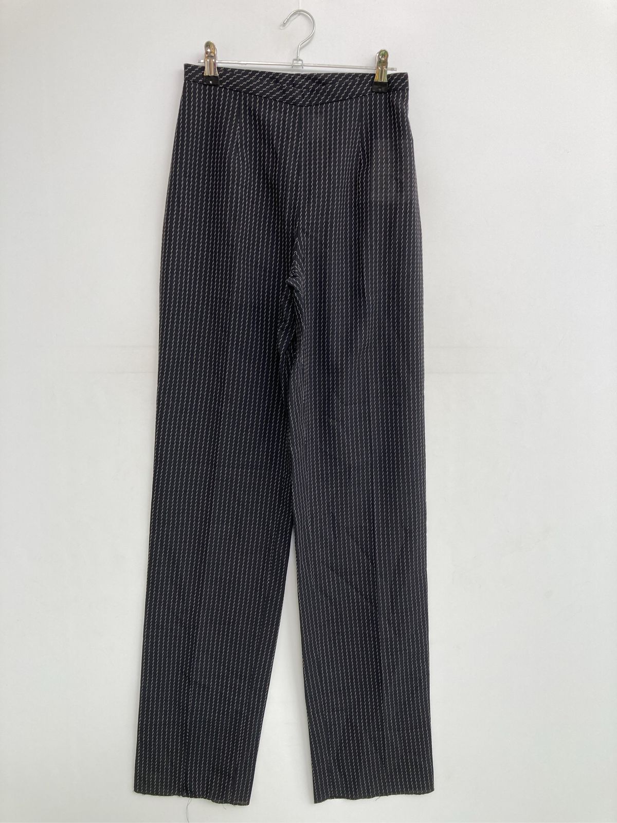 GIANFRANCO FERRE スラックス USA 4 ネイビー レディース