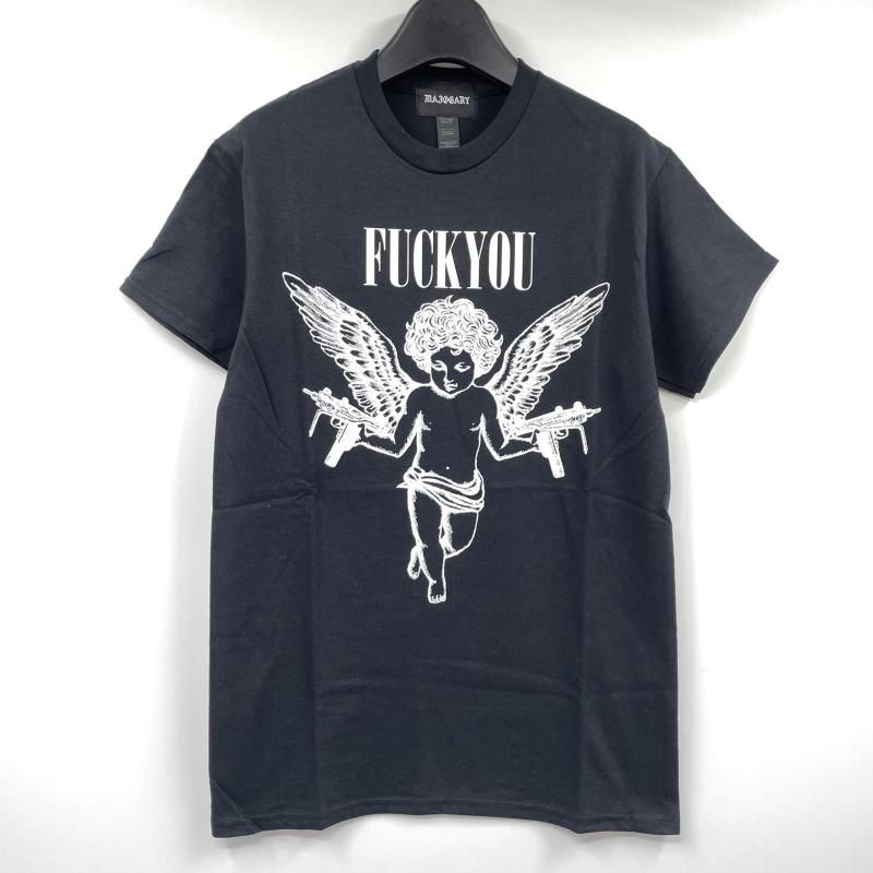 【中古】MAJOGARY Fuckyou Angel Tee ブラック サイズS 【中古】MAJOGARY Fuckyou Angel Tee ブラック サイズS マジョガリー[17]