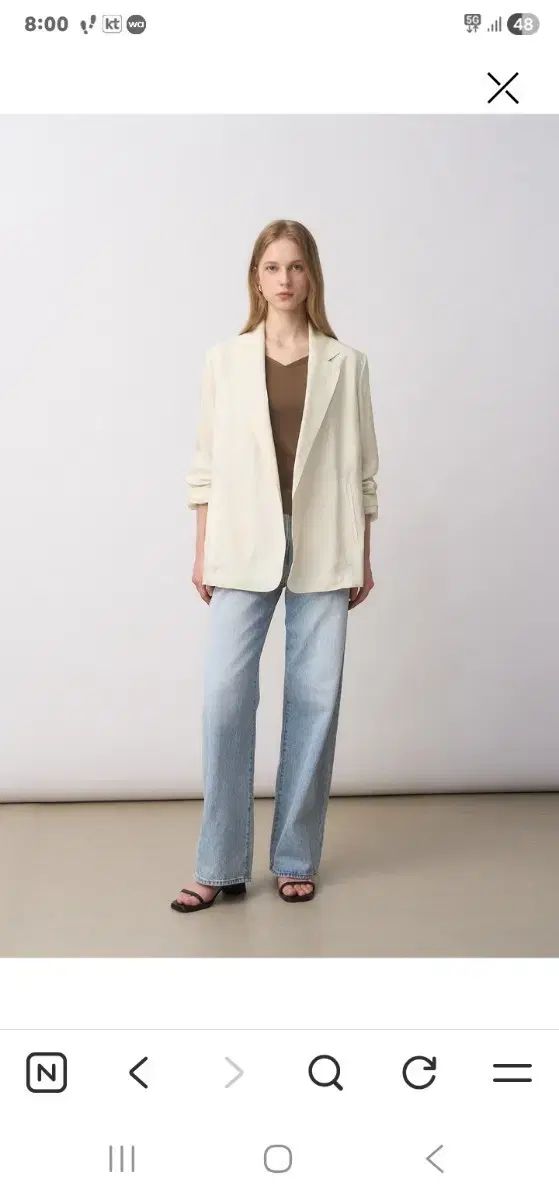 新品（完売）26 the CASHMERE ジャケット