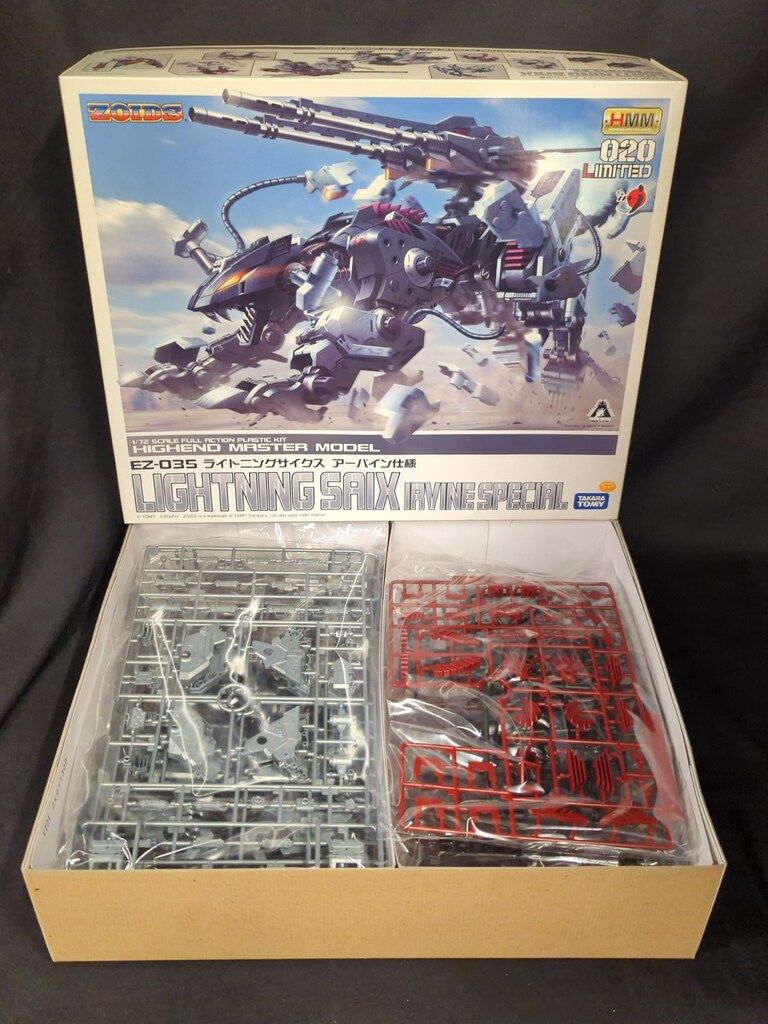 コトブキヤ 1/72 HMM EZ035 ライトニングサイクス アーバイン仕様 020L