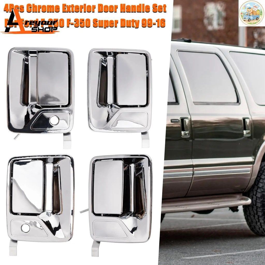 フォード F-250 F-350 スーパーデューティー 1999-2016 用 外装ドアハンドル 4個セット